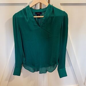 Rachel Teal Blouse for Women
